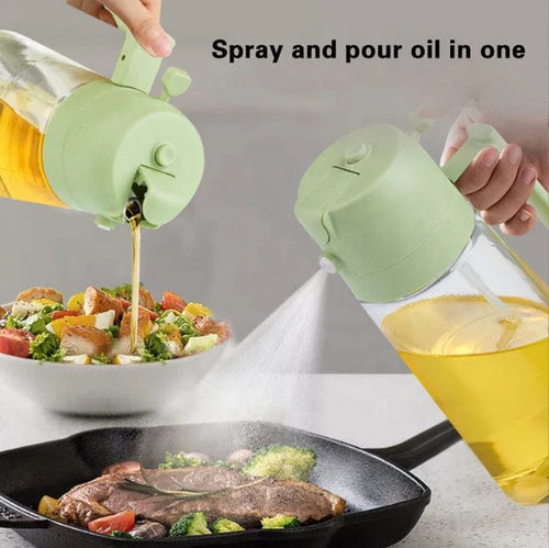 KitchenEase™ - 2-in-1 Oil Dispenser and Sprayer