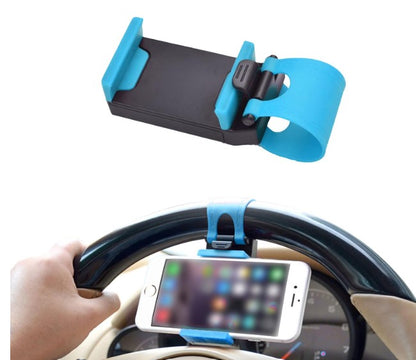 🚗 Universal Steering Wheel Phone Holder – Compact and Convenient 📱