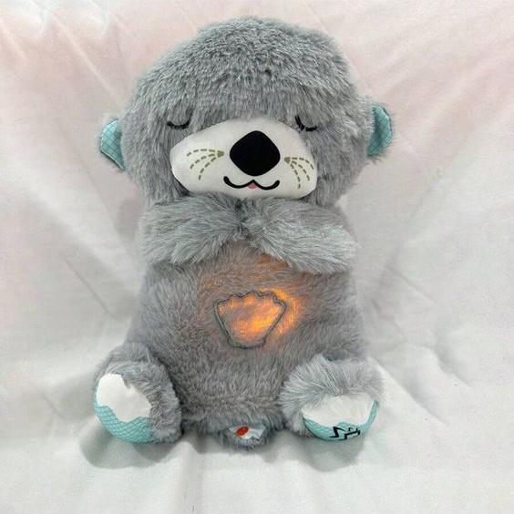 🐻 Cuddling Breathing Teddy Bear with Music, Sound, and Light