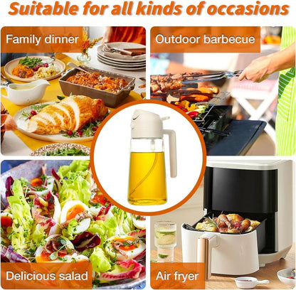 KitchenEase™ - 2-in-1 Oil Dispenser and Sprayer