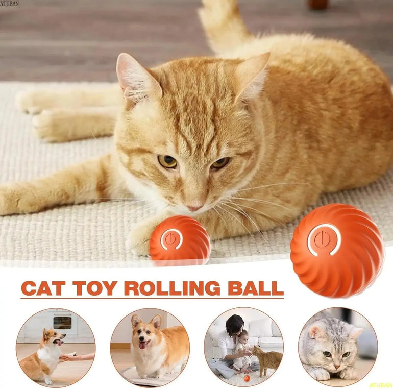 FidoFun™- Rechargeable Interactive LED Ball Toys For Pets