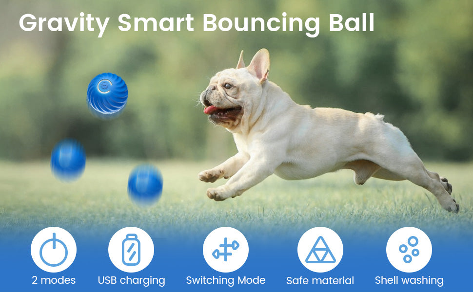 FidoFun™- Rechargeable Interactive LED Ball Toys For Pets